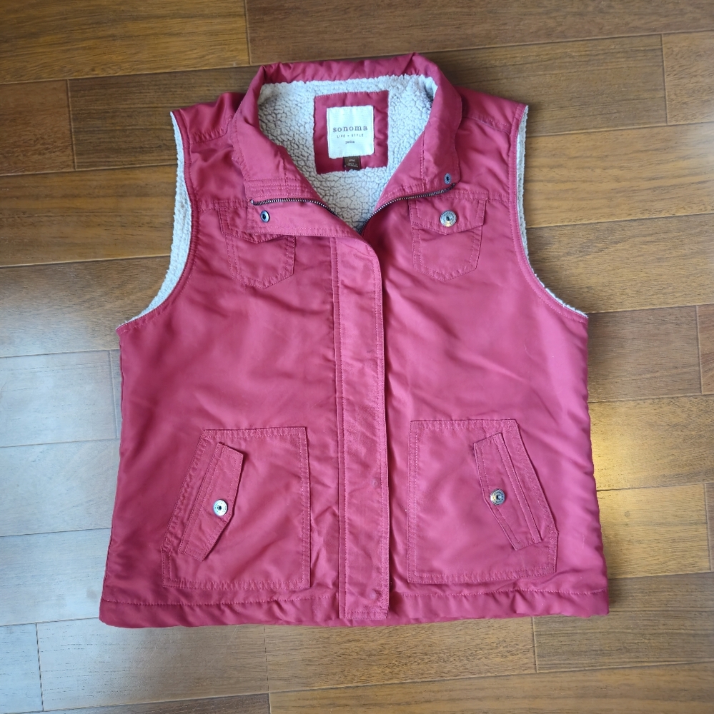 Sherpa Lined Vest (0726)